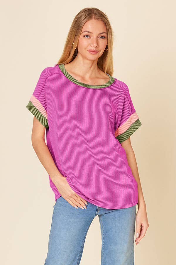 Block Top Ribbed
