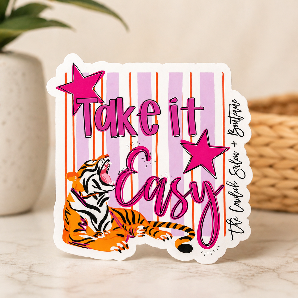 Take It Easy Sticker