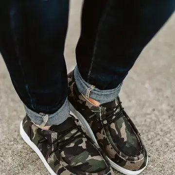 Camouflage Slip On's