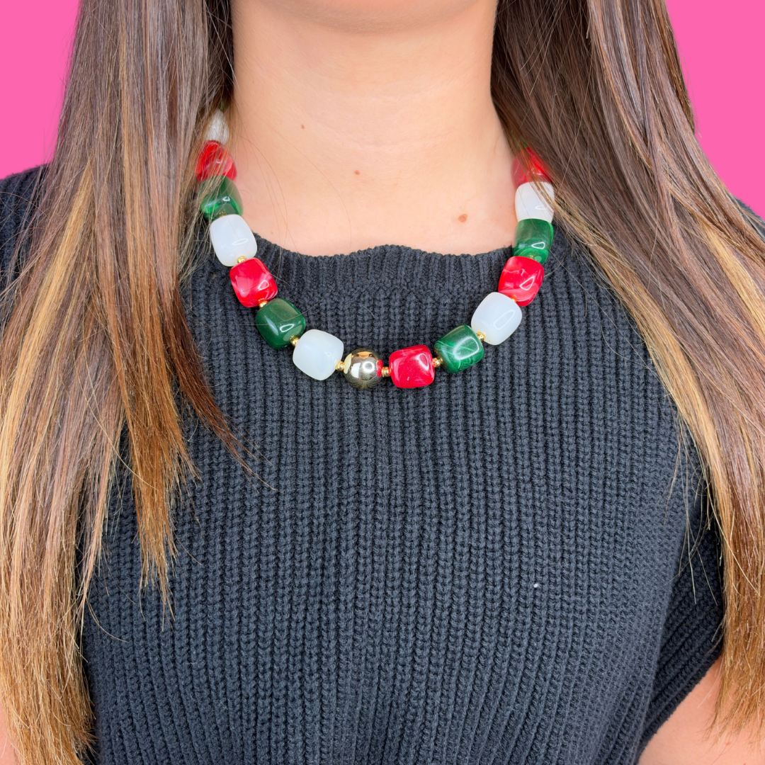 Jolly Beaded Necklace