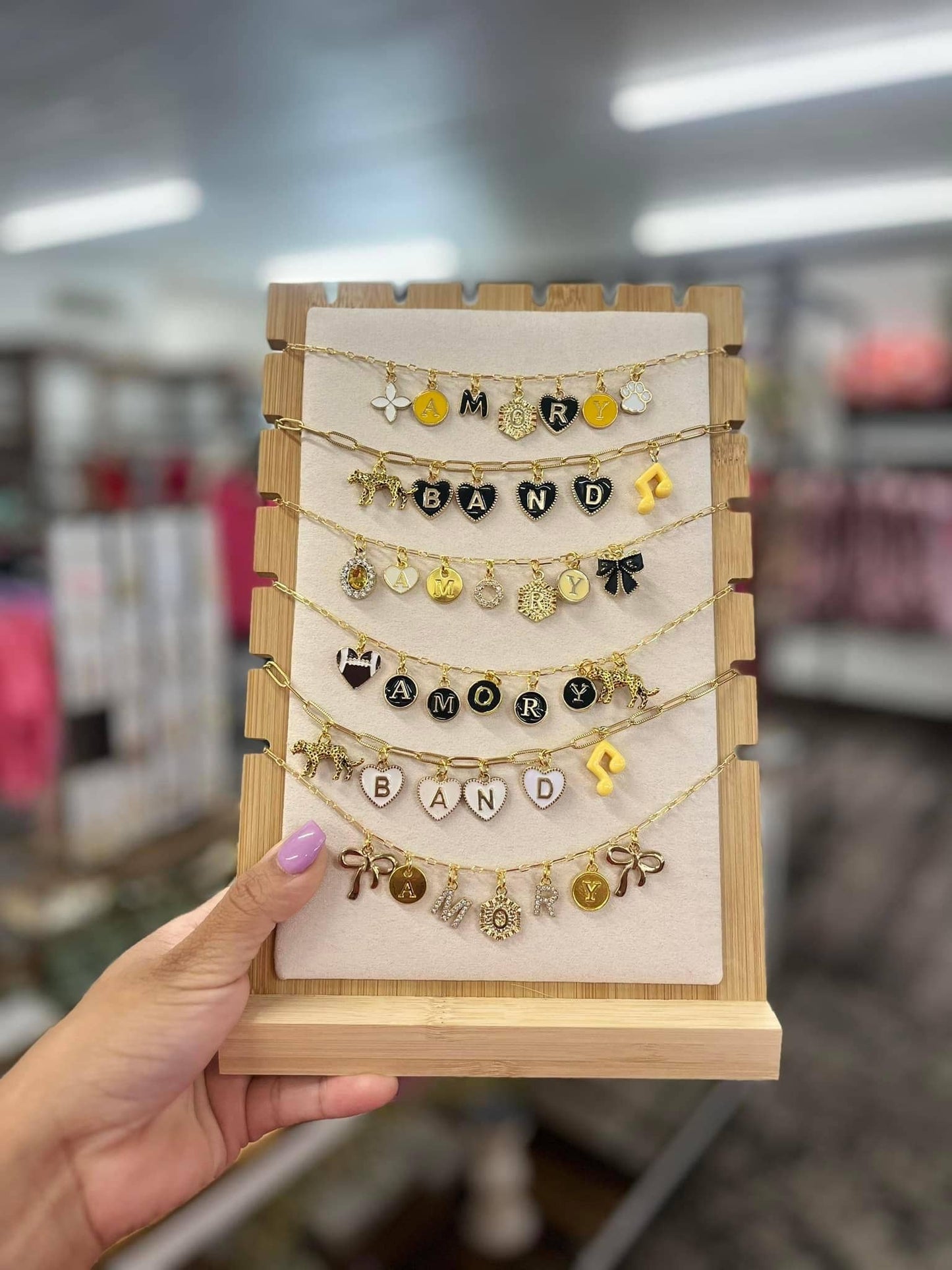 Game Day Godley Trendy Charm Necklaces