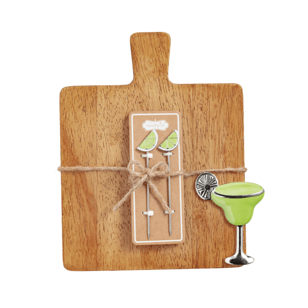 Margarita Wood Cocktail Board Set