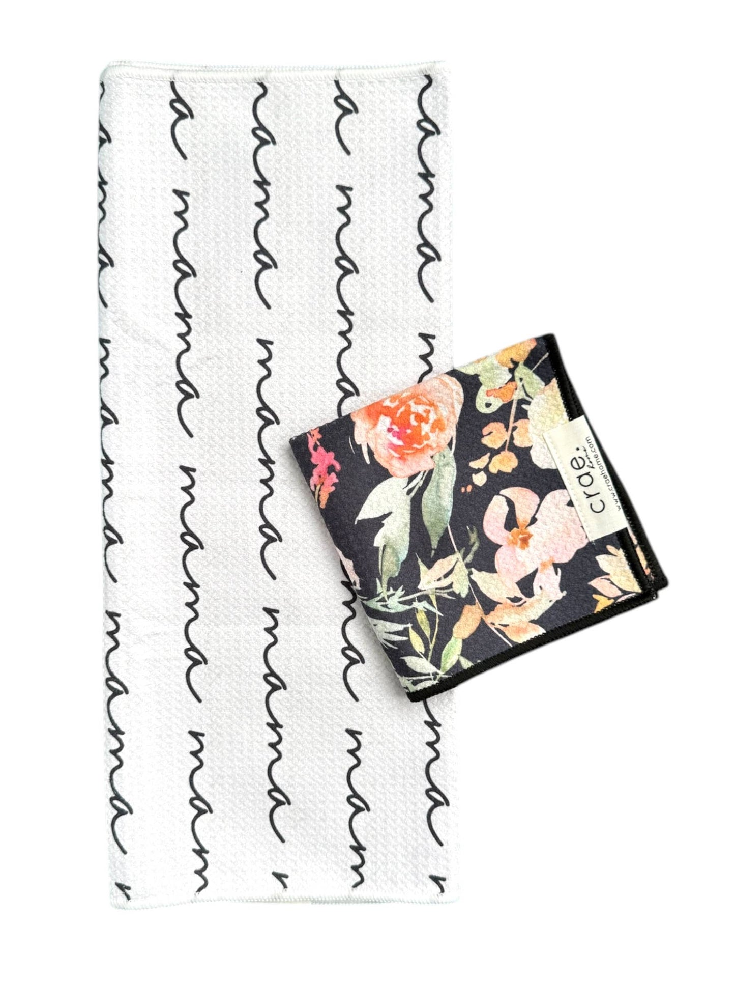 She's The Best/Affection: Double Sided-Hand Towel Washcloth Set