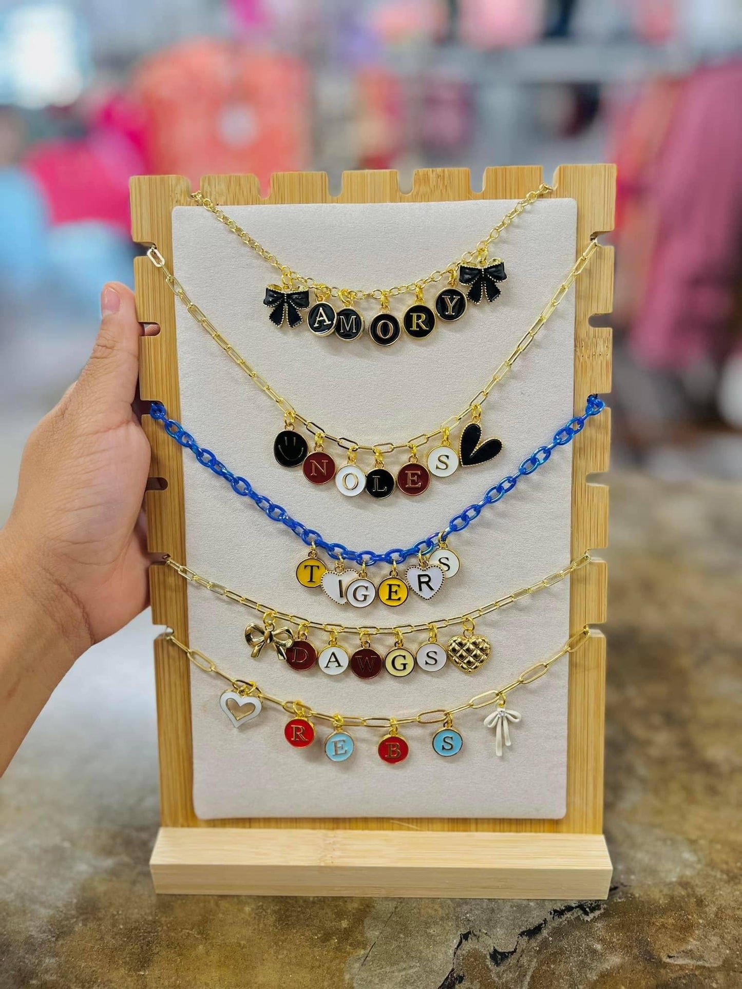 Game Day Godley Trendy Charm Necklaces