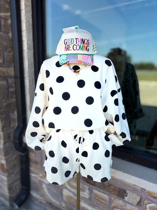 DOT DARLING SWEATER