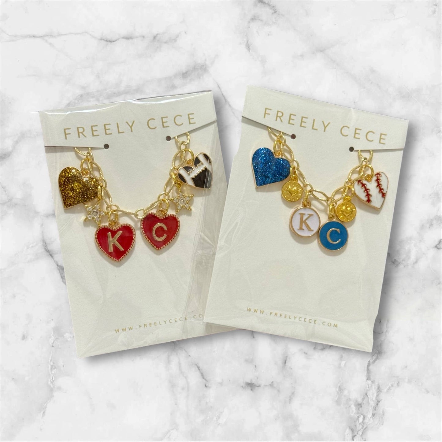 Game Day Godley Trendy Charm Necklaces