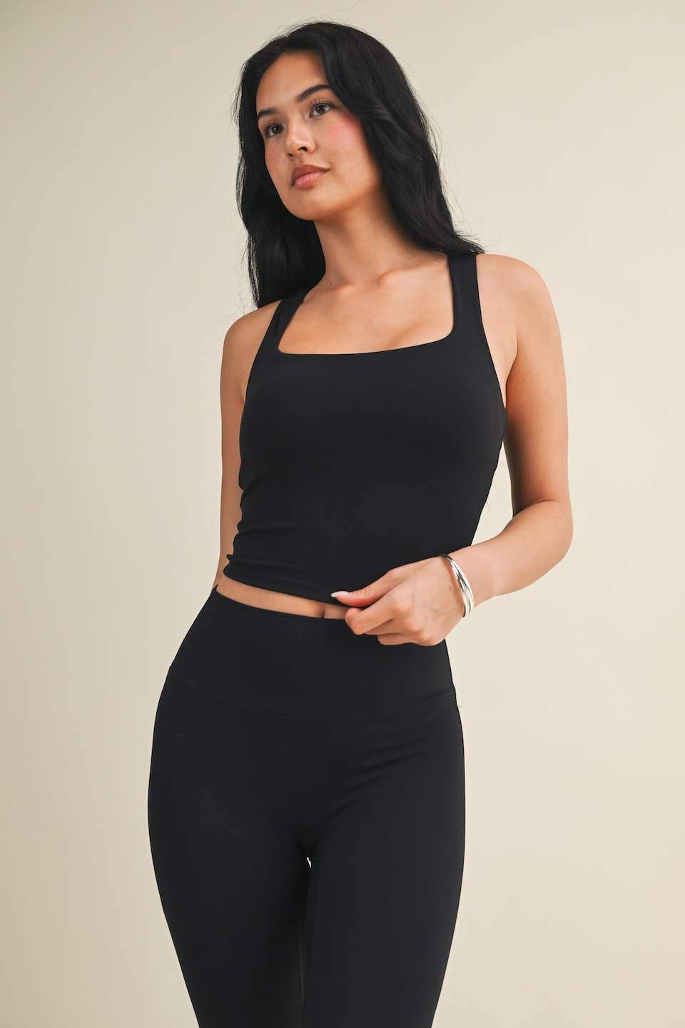 Wide Strap Fitted Tank