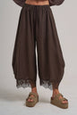 CECE FLOWY WIDE BALLOON LEG PANTS
