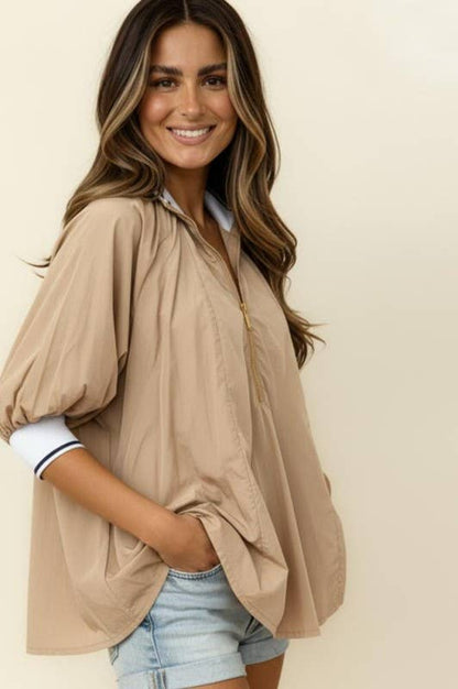 Zip-up Top