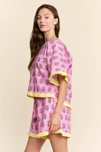 The Pink Petal & Pleat Set