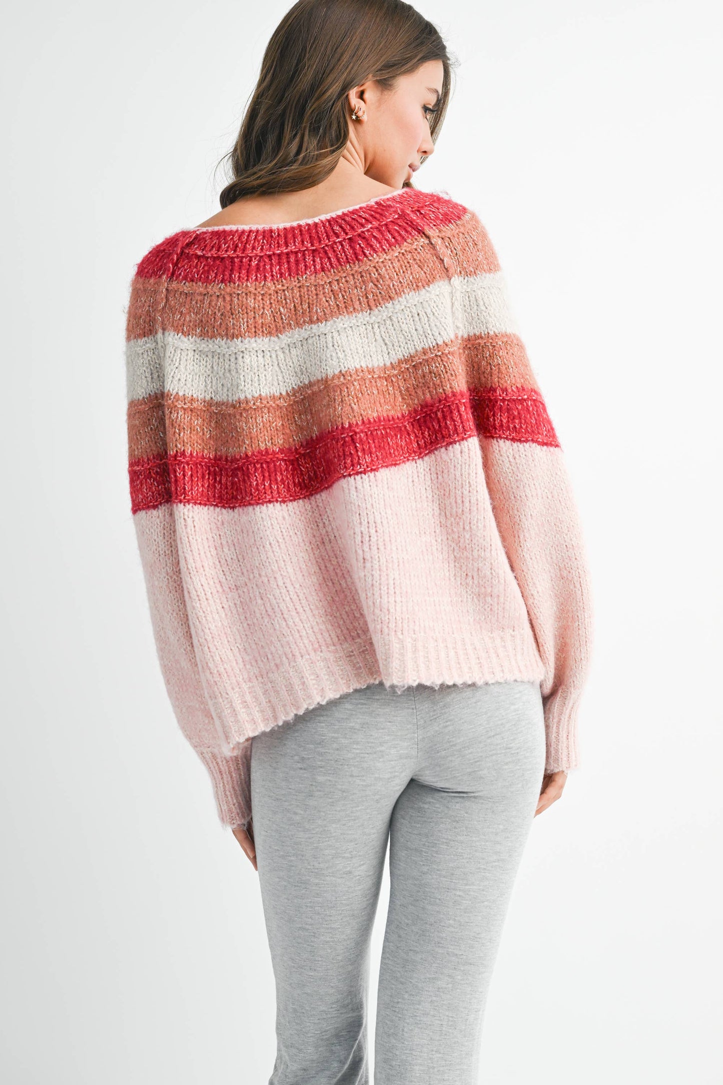 Chunky Knit Pullover Sweater