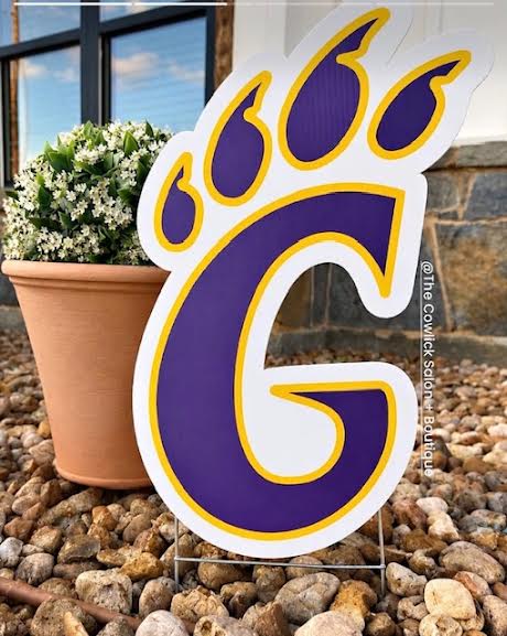 Custom G Claw Yard Sign