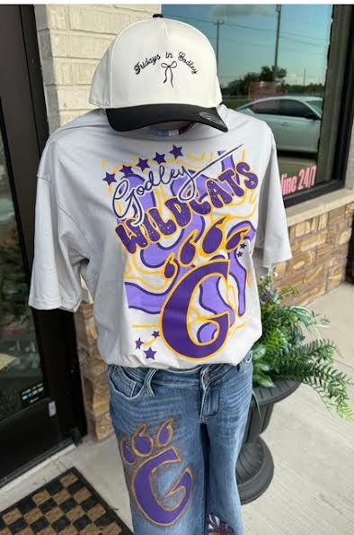 New Hip Godley Wildcats Tee