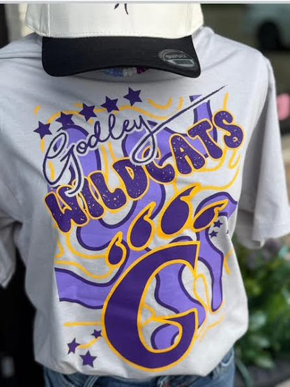 New Hip Godley Wildcats Tee