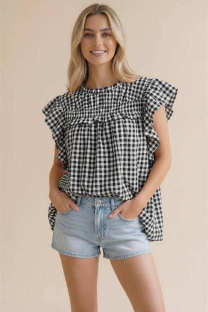 Frilled Blouse