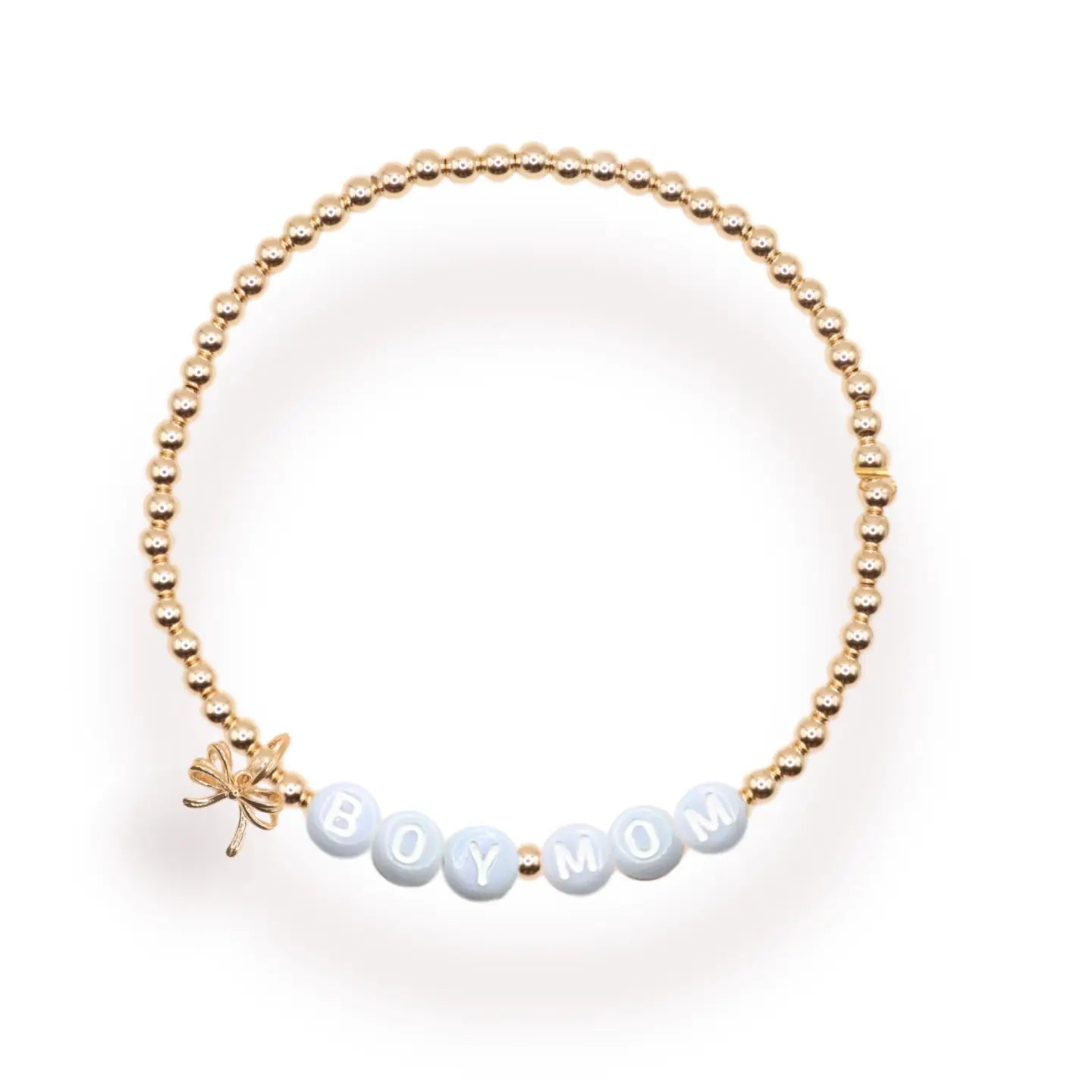 Boy Mom Charm Bracelet