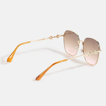 Large Round Lens Sunglasses Set