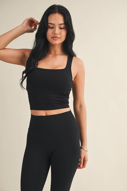 Wide Strap Fitted Tank