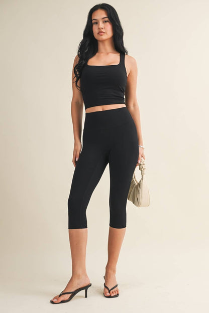 Wide Strap Fitted Tank