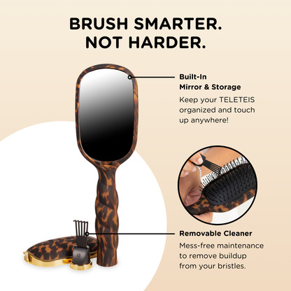 Detangler Brush |Tortoise| Fine