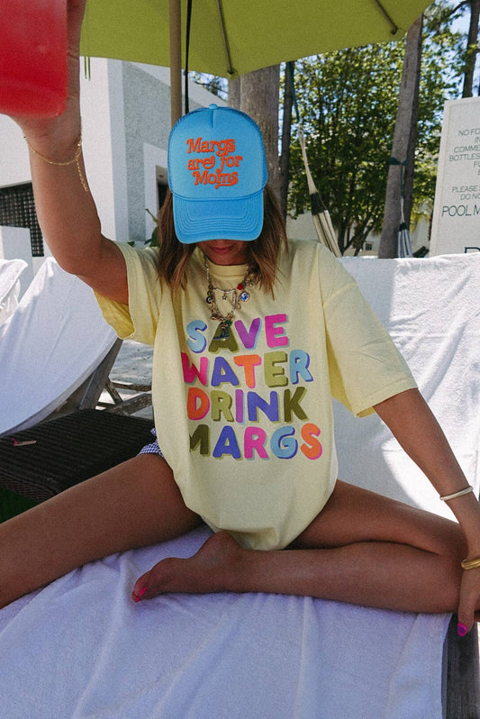 Save water drink margs graphic tee