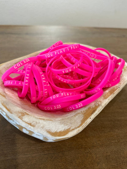  Team Spirit Bracelets | Christian Gameday Gift |