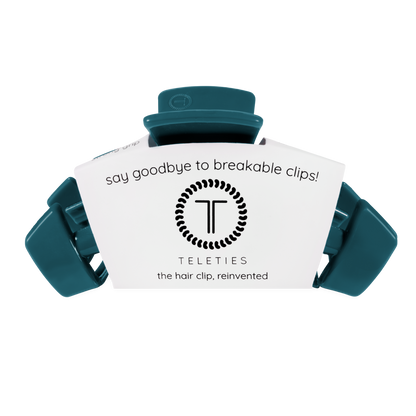 Classic Teal With It Large Claw Clip