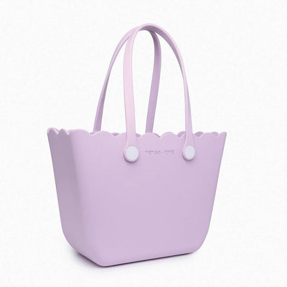 Rose Scalloped Versa Tote w/ Interchangeable Straps