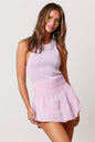 Faith Washed Sporty Romper