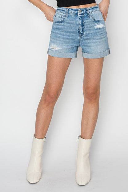 Lily Cuffed Shorts