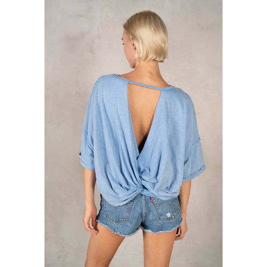 Cara  Slub Twist Tee