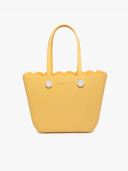 Rose Scalloped Versa Tote w/ Interchangeable Straps