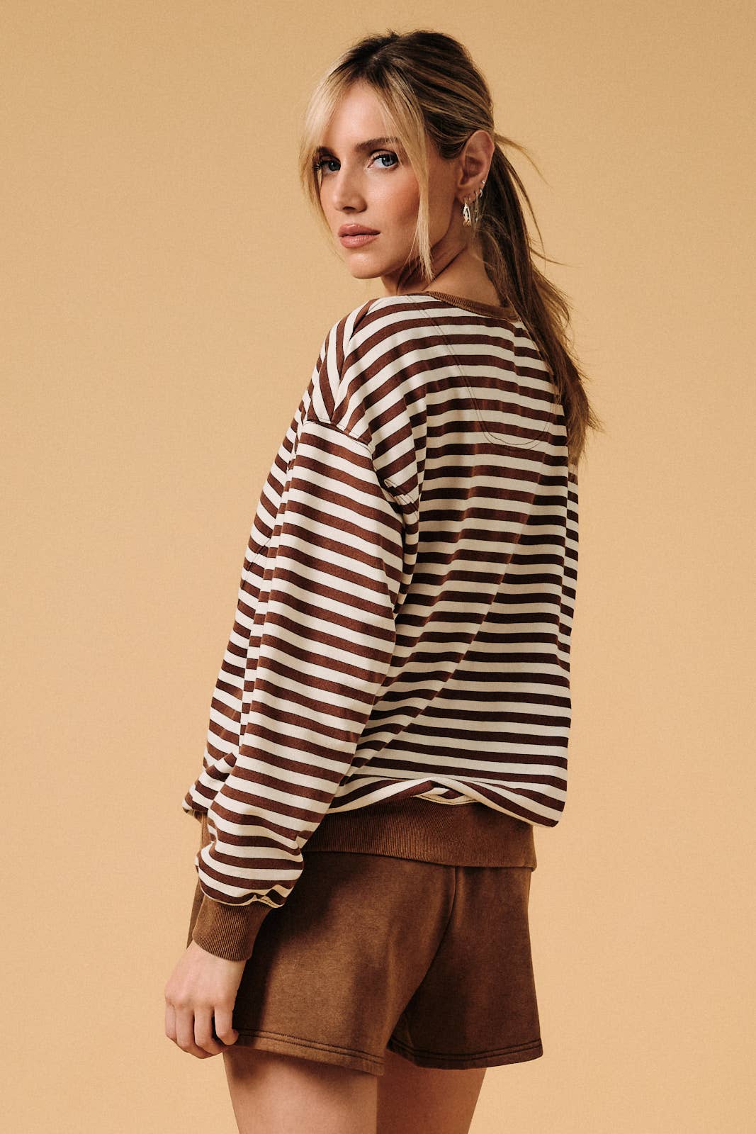 FRENCH TERRY SWEATER SHIRT