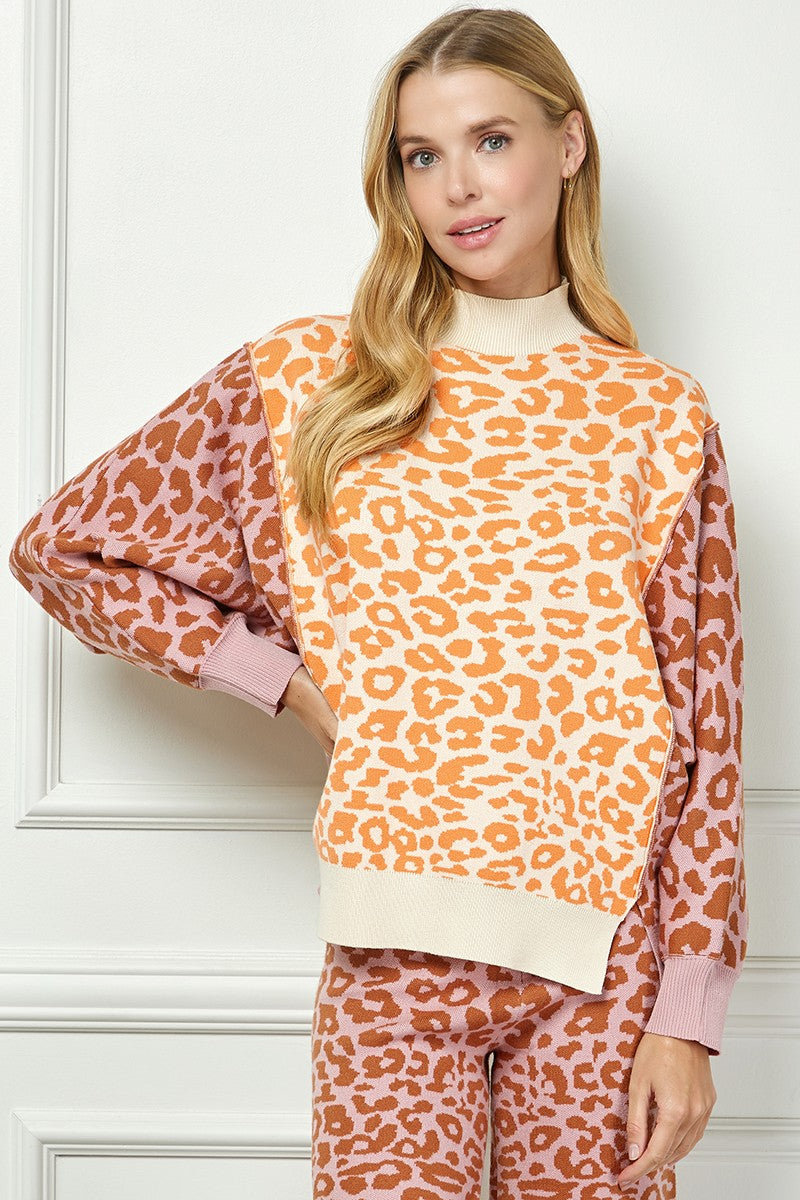 Leo Color Block Top