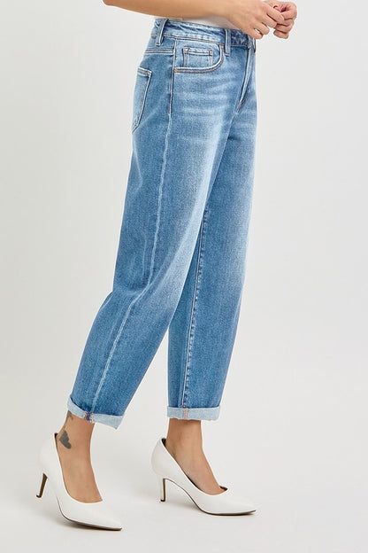 Sutton Crop Barrel Jeans