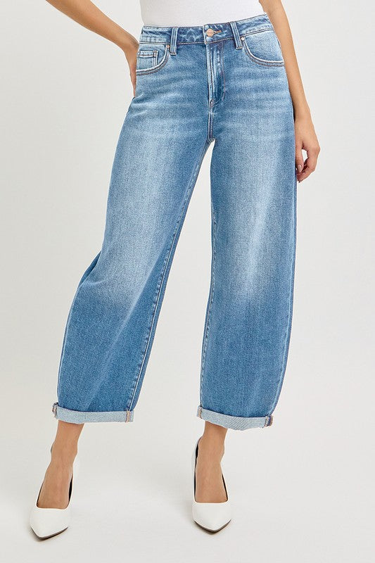 Sutton Crop Barrel Jeans