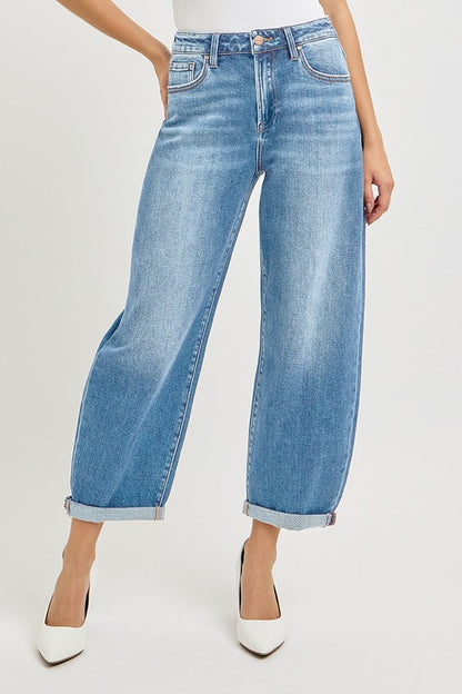 Sutton Crop Barrel Jeans