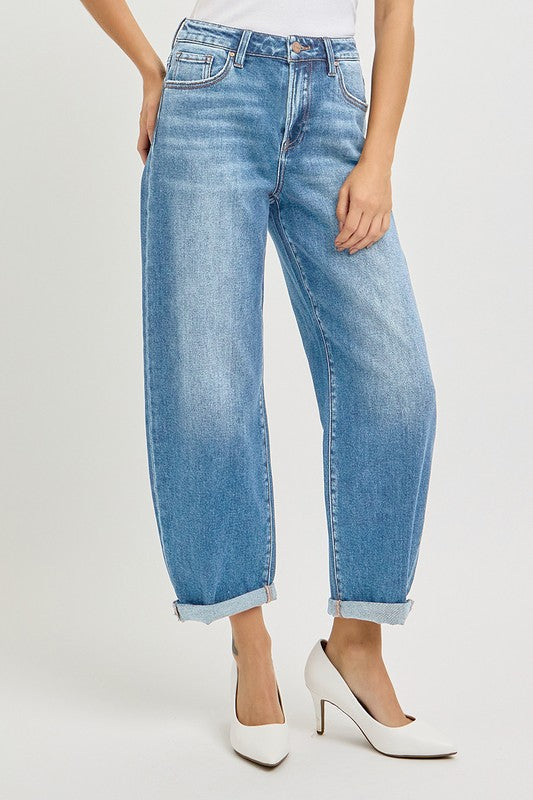 Sutton Crop Barrel Jeans