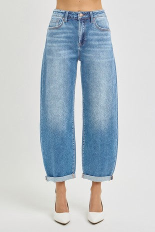Sutton Crop Barrel Jeans
