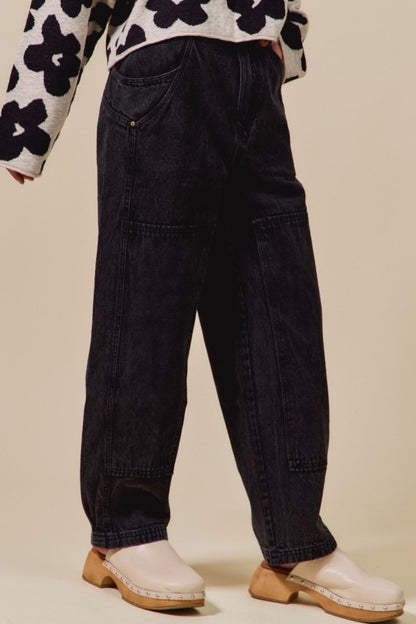 Megan Barrel Pants