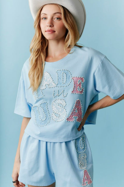 USA Pearly Set