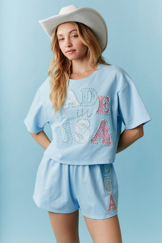 USA Pearly Set