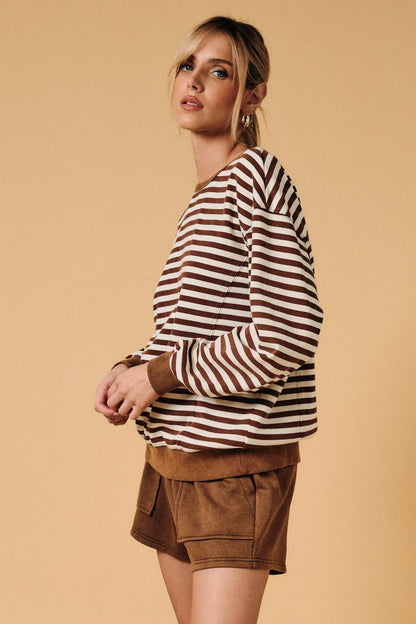 FRENCH TERRY SWEATER SHIRT
