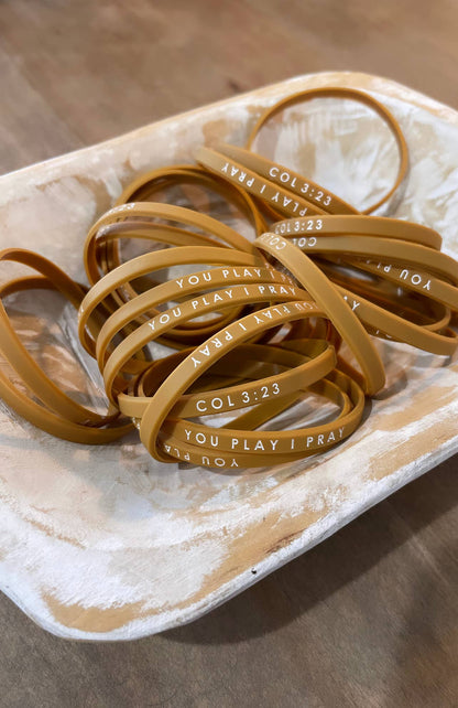  Team Spirit Bracelets | Christian Gameday Gift |