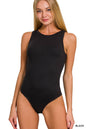 EMMA BOAT NECK SLEEVELESS BODYSUIT