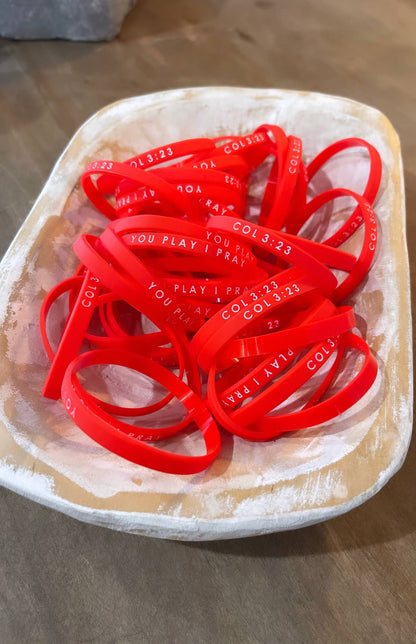  Team Spirit Bracelets | Christian Gameday Gift |