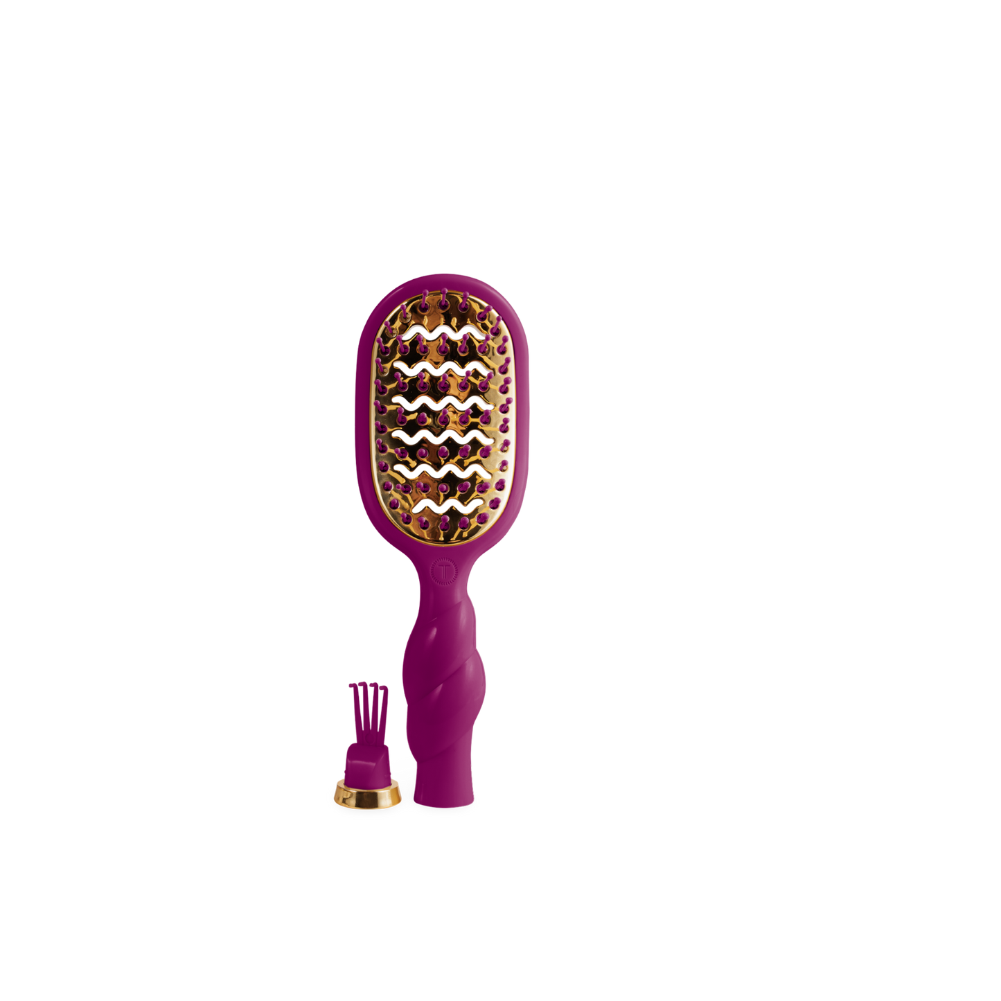 Mini Vented Hair Brush - Mulberry