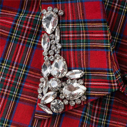 Diamond Studded Detachable Shirt Collar