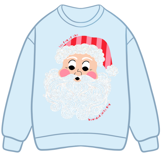 Big Fan of The Bearded Jolly Guy Sweatshirt