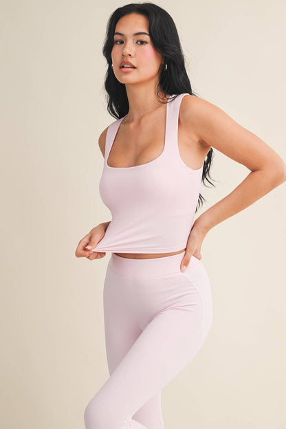 Wide Strap Fitted Tank